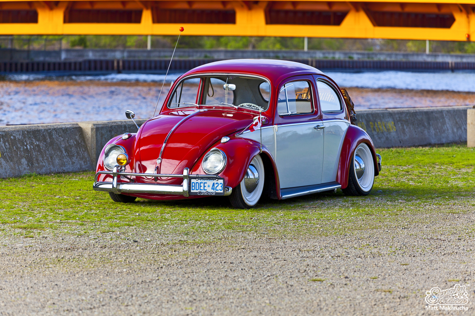 Garbuska: Luke Wierzbicki’s 1961 VW Beetle. 