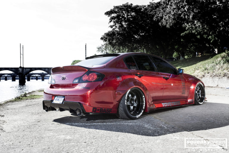 | AT LIBERTY: DREW EVANS’S 2013 LIBERTY WALK INFINITI G37